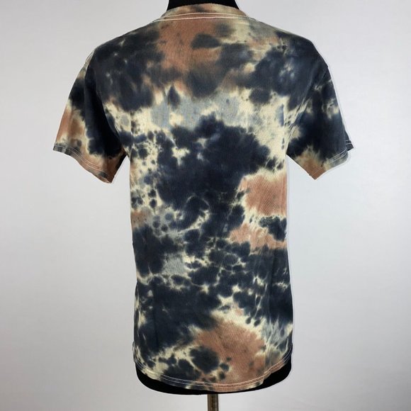 Johnny Cash S Man In Black Multicolor Tie Dye Graphic T-Shirt Tee Short Sleeve - Picture 9 of 12